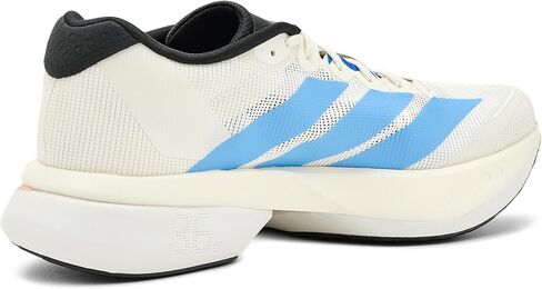 adidas, Womens, Adizero Boston 13 Running Shoes, Off-White/Light Blue/Gold Metallic, 9.5, C - Medium in Kuwait