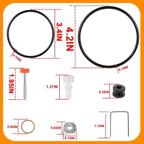 206728 Air Motor Repair Replacement kit Suitable for Graco Fireball and for Monark Air Motors in Kuwait