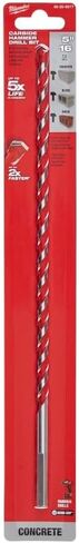 Milwaukee Shockwave Carbide Hammer Drill Bit 5/16inchx10inchx12inch in Kuwait