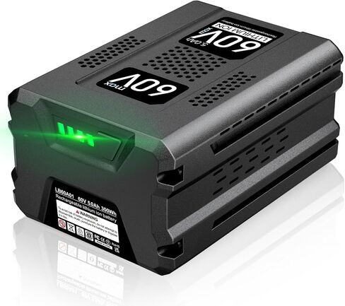 60V Replacement for Greenworks 60V Battery 5.0Ah LB60A03 LB60A02 LB60A00, Compatible with Greenworks 60 60V MAX PRO Series Power Tool and Chargers, for Greenworks Battery in Kuwait