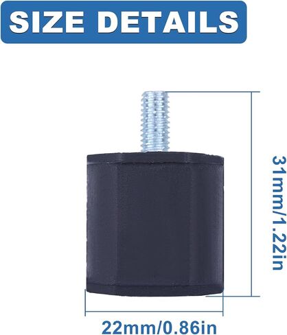 AV Annular Buffer Kit 3Pcs For Stihl 020T MS200 MS200T Chainsaw 1116 790 9600 Mount Screw. in Kuwait