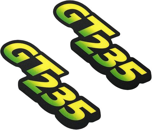 2PCS #M126056 Decal GT235 Decals Lower Hood Set Quality Durable New Replacement Parts For John Deere in Kuwait