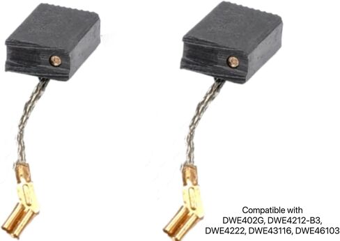 N257540 Angle Grinder Brushes, Compatible with DeWalt DWE402, DWE4214, DWE46144N, DWE402G, DWE4212-B3, DWE4222, DWE43116, DWE46103 (4PCS) in Kuwait