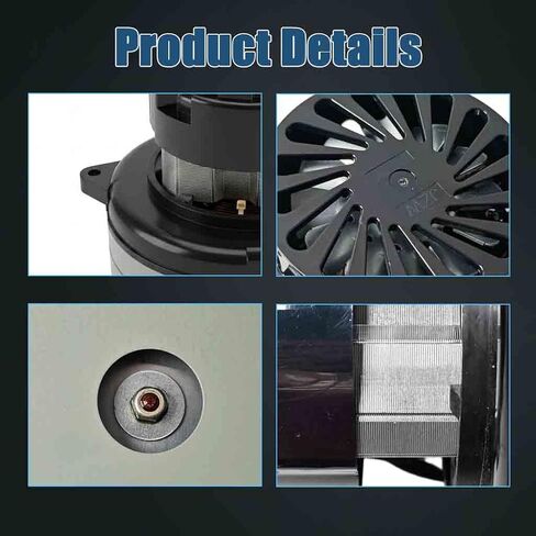 116765-13 Central Vacuum Motor 116765-00 3-Stage 5.7" 120V Shop Vac | Replacement for 116765-01 machinery Fits workshop filtration units and industrial wet dry vacuum systems in Kuwait