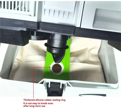 Reusable 15-Liter Dust Bag for Festool CT, CTC, Midi, Mini, CT15 HEPA Dust Extractors – Washable Polyester Replacement Bag – Eco-Friendly, High-Capacity, Up to 500 Use in Kuwait
