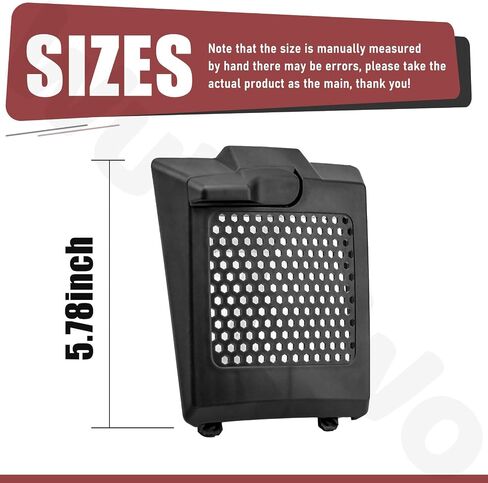 4 Pack 833954 841708 Vacuum Cleaner Hepa Filter Cover, Exhaust Filter Cover Door for ProTeam Backpack Vacuum 107303 107310, for Super Coach Pro 6, Super Coach Pro 10 in Kuwait