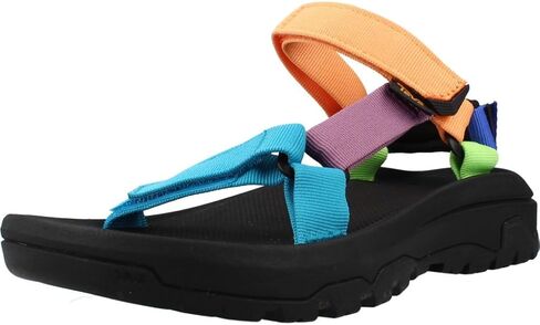 Teva Hurricane Xlt3 Womens Walking Sandals in Black Multicolour in Kuwait