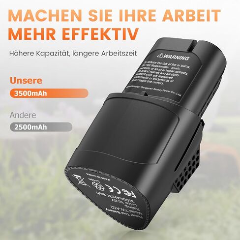 TREE.NB Upgraded 3.5Ah 10.8V Replacement for Stihl GTA26 Battery 45154006500 High Capacity Compatible with HSA26 AS2 GTA26 SEA20 Series in Kuwait