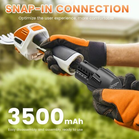 TREE.NB Upgraded 3.5Ah 10.8V Replacement for Stihl GTA26 Battery 45154006500 High Capacity Compatible with HSA26 AS2 GTA26 SEA20 Series in Kuwait