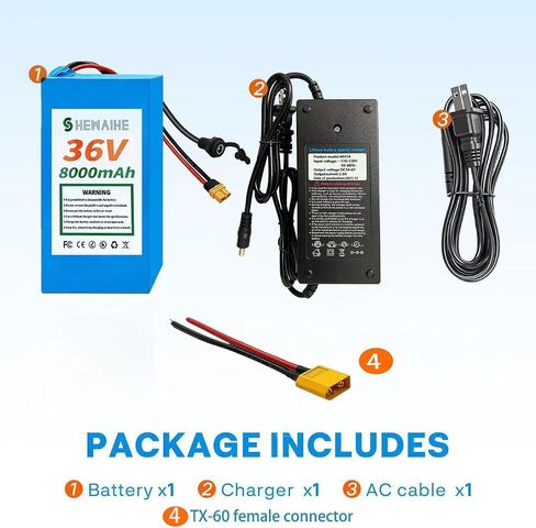 36V 8AH Universal Power Pack Battery in Kuwait