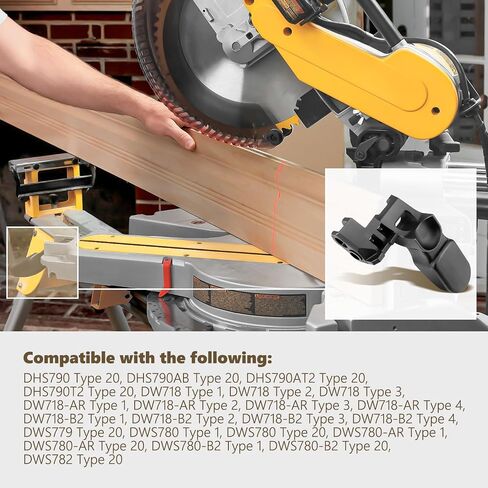Miter Saw Lever Replacement for DeWalt N082785 – Compatible with DW718 DWS780 DWS782 DHS790AB DHS790T2 DWS779 DHS790 Fit Heavy-Duty Pivot Handle for DeWalt 12-Inch Dual-Bevel Miter Saws (1) in Kuwait