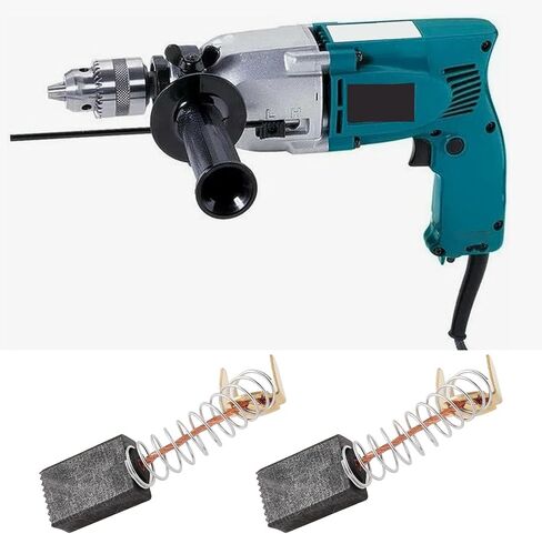 4x Drilling Motor Carbon Brush 181030-1 6x10x15mm Compatible with Makita CB100 6906 9005B 9207SPB 9217SPC DA6301 in Kuwait