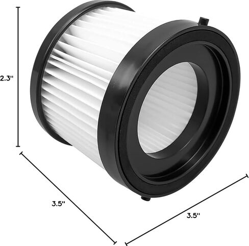 2 Pack #N912113 Filter DCV501 DCV501HB DCV501LN Vacuum Filters 20v N912113-2PK Quality Durable New Replacement Parts For DEWALT in Kuwait