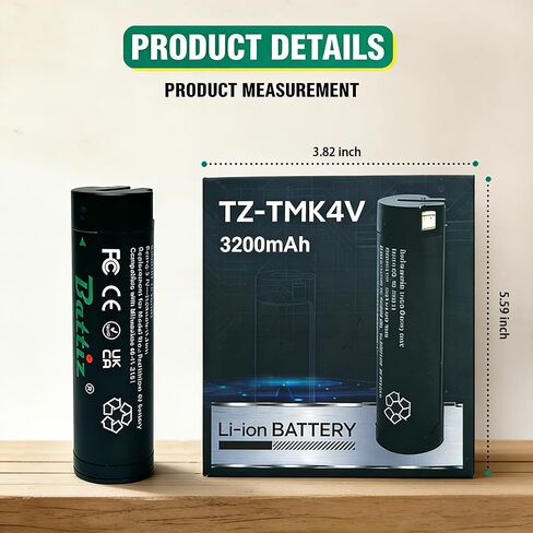 2-Pack Replacement Red Lithium USB 3.0 Battery 3200mAh Rechargeable Battery for Headlamp & Flashlight Compatible with MK 48-11-2131 (2114-21, 2163-21, 2112-21, 2128-21) in Kuwait