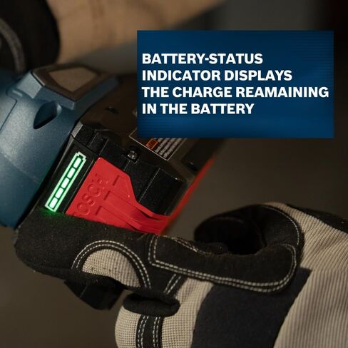 BOSCH GXS18V-27N18X 18V Battery and Charger Kit with 8.0 Ah High Power Battery and 16 Amp Turbo Fast Charger in Kuwait