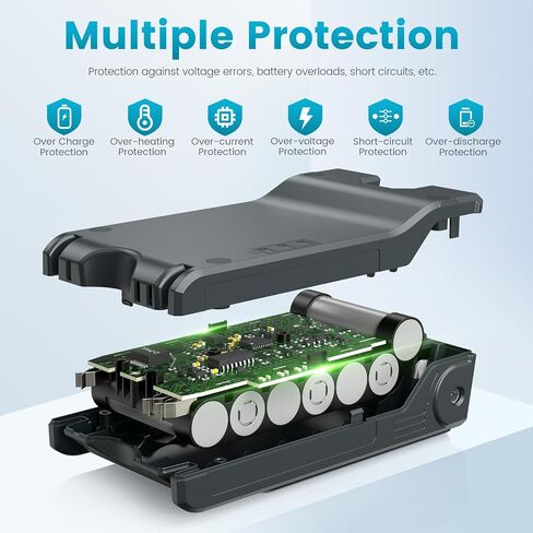 XBAT200 25.2V 4000mAh Battery Replacement for Shark 25.2V XBA-T200 Compatible with Shark ION Rocket IONFlex ION F80 IONFlex 2X IF200 IF250 IR70 IF130 IF260 Cordless Power Tool in Kuwait