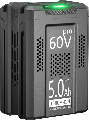 5.0Ah Batteries Replacement for Greenworks pro 60V Battery LB60A00 LB60A01 LB60A02 LB60A03,Compatible with Greenworks 60V Cordless Power Tool in Kuwait