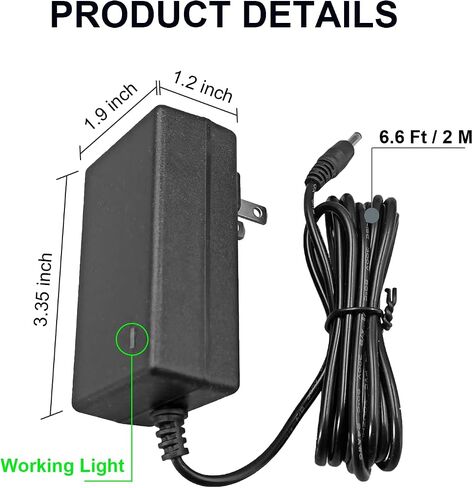 16.8V Charger Replacement for Hunter Douglas Blind | Compatible with Hunter Douglas Motorization PowerView Shades ABP CH0381-1682000F 1027686 Batteries Power Supply in Kuwait