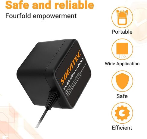 Shentec 12V Li-ion Battery Charger Compatible with Ridgid 12V R82059 | AC82059 AC82049 130220001 Li-ion Battery in Kuwait