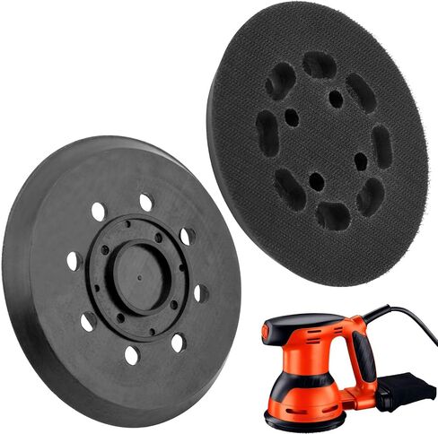 2 Pcs 587295-01 Sander Platen Compatible with Black & Decker FS3000ROS RO400G RO410 RO410K RO410KLW RO410S Sander Replace 58729501 in Kuwait