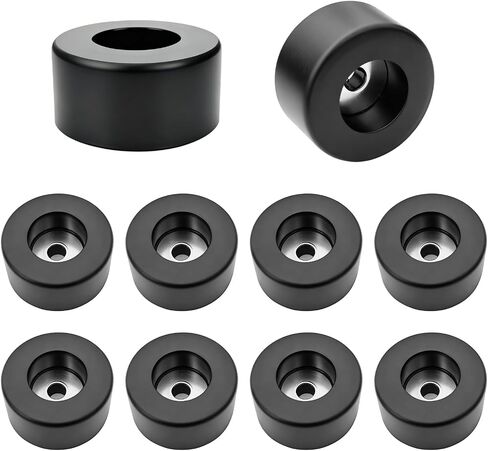 10Pcs Anti Vibration Rubber Feet Pad for Air Compressor Feets - 192310GS, Generators Pressure Washer Fubber Foot Bumpers Pad Isolator Mounts Compatible with 094-0026, E106661, D091007 in Kuwait