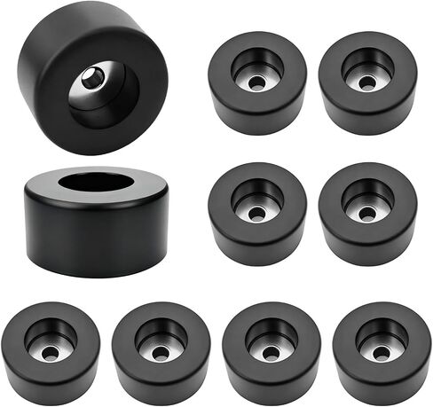 10Pcs Anti Vibration Rubber Feet Pad for Air Compressor Feets - 192310GS, Generators Pressure Washer Fubber Foot Bumpers Pad Isolator Mounts Compatible with 094-0026, E106661, D091007 in Kuwait