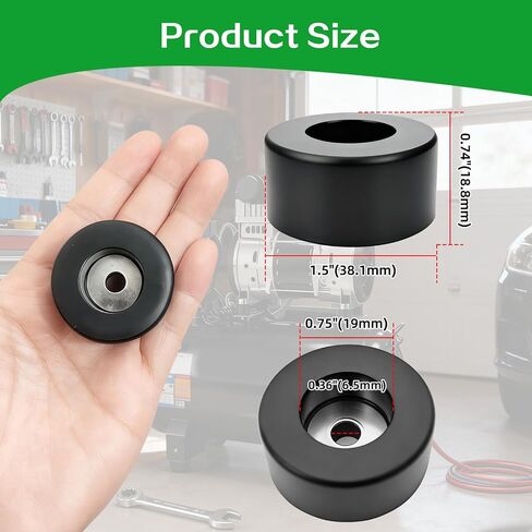 10Pcs Anti Vibration Rubber Feet Pad for Air Compressor Feets - 192310GS, Generators Pressure Washer Fubber Foot Bumpers Pad Isolator Mounts Compatible with 094-0026, E106661, D091007 in Kuwait
