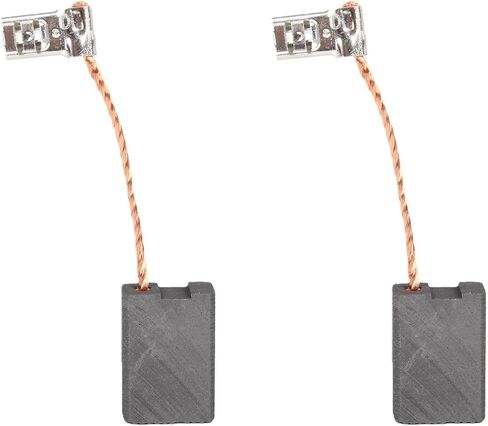 2Pcs Carbon Brushes Compatible with Replace#2610007957 | Compatible with 613AEVS 1613EVS 1634VS 1634VS 1617 1617EVS 1617EVSPK 1617PK MRF23EVS 1618 1618EVS B1450 16171 in Kuwait
