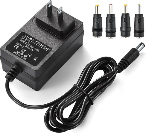 21V 1A Lithium Battery Charger for Mini Chainsaw, Power Tools Lithium Battery Charger Compatible with Aker/Saker/Seyvum/O-Conn/Jujubean/DINSHARE/VTEK,20V/21V Chainsaw Battery in Kuwait