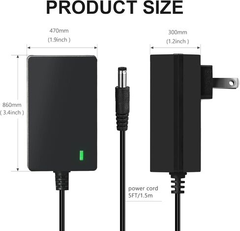 21V 1A Lithium Battery Charger for Mini Chainsaw, Power Tools Lithium Battery Charger Compatible with Aker/Saker/Seyvum/O-Conn/Jujubean/DINSHARE/VTEK,20V/21V Chainsaw Battery in Kuwait