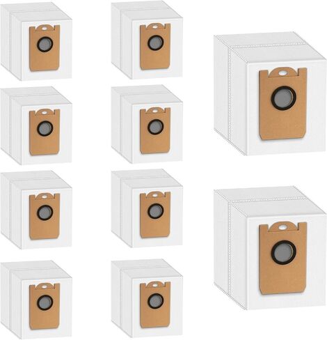 Replacement Dust Bags Compatible with MAMNV D13S MAX Robot Vacuum: | 10 Pack Spare Accessories Parts in Kuwait