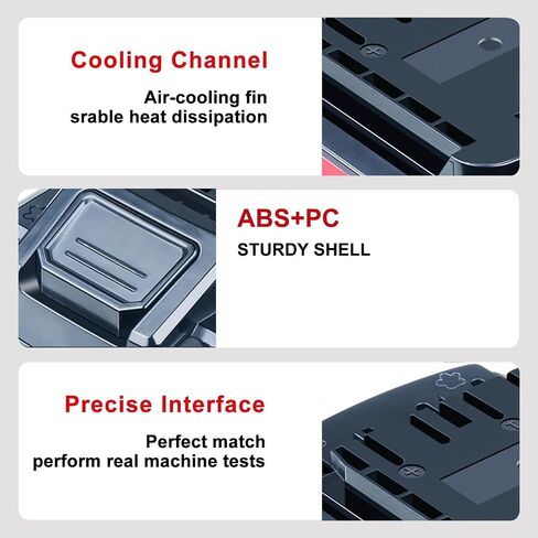 DTK Battery Replacement for Hyper Tough 20V 6000mAh Cordless Power Tool 1 Pack in Kuwait