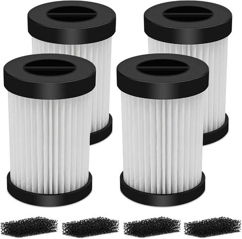 Mattress Vacuum Replacement Filter Compatible with FEPPO Mattress Vacuum Cleaner(LW-P1012).HEAP Filter-4Pack in Kuwait