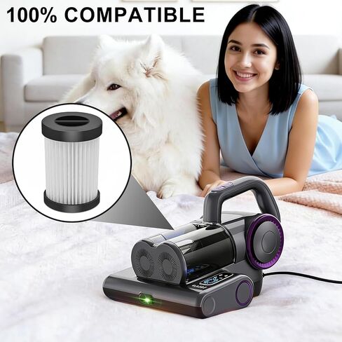 Mattress Vacuum Replacement Filter Compatible with FEPPO Mattress Vacuum Cleaner(LW-P1012).HEAP Filter-4Pack in Kuwait