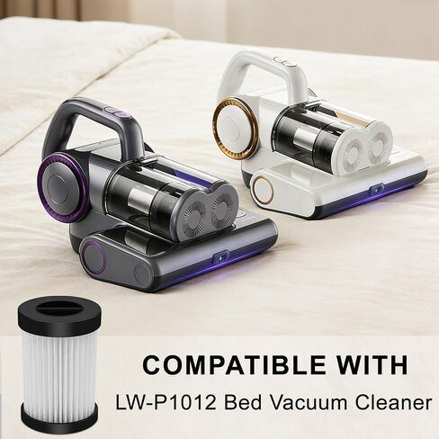 Mattress Vacuum Replacement Filter Compatible with FEPPO Mattress Vacuum Cleaner(LW-P1012).HEAP Filter-4Pack in Kuwait