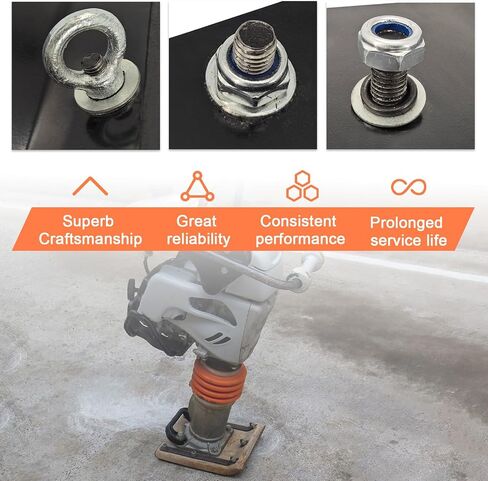 8511S 11" Wood Shoe Kit Compatible with Multiquip Mikasa MTX70 MTX80 MTX90 Jumping Jack Rammer, 366910020 362910130 | For MTX70 MTX80 MTX90 Jumping Jack Rammer, 366910020 362910130 in Kuwait