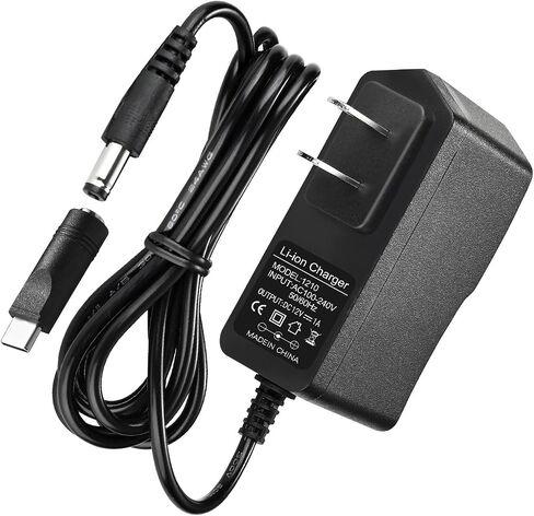 12V Charger AC/DC Power Cord for EverStart Maxx Jump Starte Battery Charger Compatible with AVAPOW Ever Start Max J7CCE J7CE 800A 800 Peak Amps Battery Car Jump Starter in Kuwait