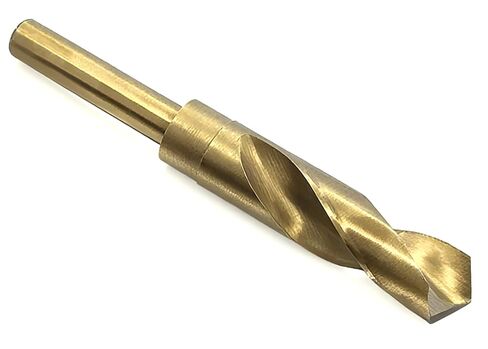 NACX 21mm Reduced Shank Cobalt Drill Bit, HSS 6542 High-Speed Steel Twist Drill Bits with 1/2" Shank for Metal Plastic Wood in Kuwait