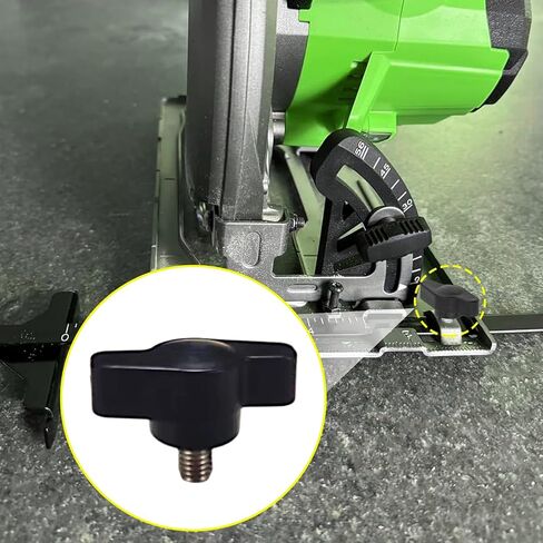 Rip Fence Locking Knob Compatible with 313678001 Edge Guide Knob Compatible with Ryobi P508, P507, P506 Circular Saws Ryobi Table Saw Parts Rip Screw Router Replacement Circular Saw Edge Guide in Kuwait