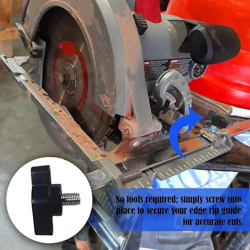 Rip Fence Locking Knob Compatible with 313678001 Edge Guide Knob Compatible with Ryobi P508, P507, P506 Circular Saws Ryobi Table Saw Parts Rip Screw Router Replacement Circular Saw Edge Guide in Kuwait