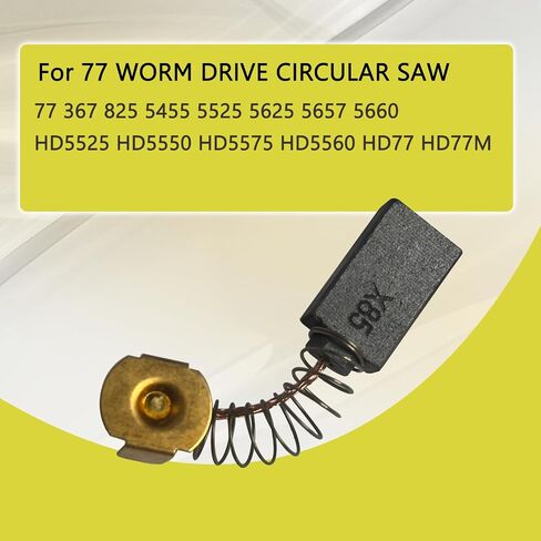 4 Pcs 1619X01351 Carbon Brush Fit For 1619X08020, 1619X07410, 2610912980, 2610320391 HD77 - S77 CIR SAW in Kuwait