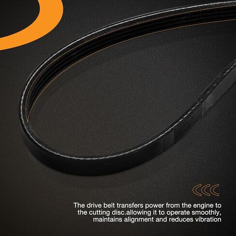 Front Belt Guard with Belt Fits for Stihl TS800 Concrete Cut-Off Saws | Belt Guard Cover Replace# 4224-700-8115, 9490-000-7915 in Kuwait