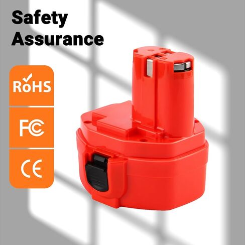Shentec 14.4V 4.0Ah Ni-MH Battery Compatible with Makita PA14 1420 1422 | 1433 1434 1435 1435F 192600-1 193985-8 192699 193157-5 193158-3 in Kuwait