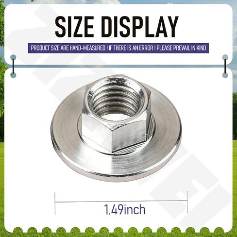 2 Pack 636574-01 Polisher Clamp Washer Nut for De-Walt DW849 DWP849 MTE36 EP9500 Sander, Replace 636574-00 150088-00 in Kuwait