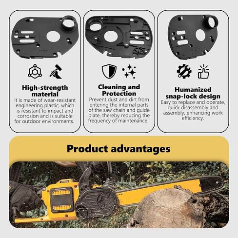90609778 Chain Cover Replacement for DeWalt Chainsaw Compatible with DCCS620B DCCS620P1 DCCS670X1 DCCS690B DCCS690H1 DCCS690M1 Protective Chain Guard Cover (1) in Kuwait