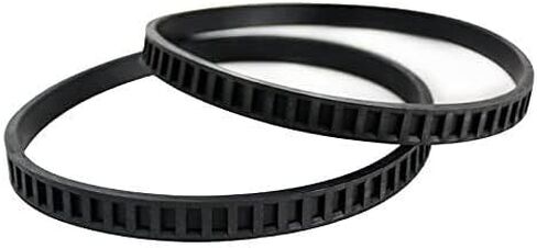 650721-00 N887163 Bandsaw Rubber Pulley Belt for Dewalt | Pack of 2, New Replacement Part, Fit for DCS374N DWM120 A02807 in Kuwait