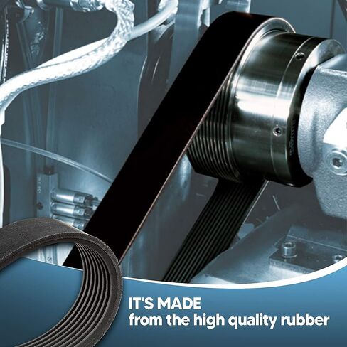 Air Compressor Drive Belt Fits - Bostitch 6 Gallon Air Compressor C-Pack 300 6G Ol197 Lot 051695 0458 - High Strength Rubber Belt - Replacement Drive Belt - Made In The USA - Motor Drive Belt in Kuwait
