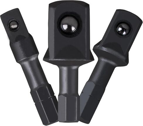 48-32-5023 for Milwauke Shockwave Insert Socket Set, 3PC Impact Adapters 1/4" 3/8" 1/2" in Kuwait