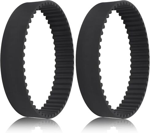 6860069 Timing Drive Belt Compatible with Ryobi BE-321 Sanders, 2-Pack | Rubber transmission belts fit BE-321 and BE-321 Type II models for sander drive-system maintenance in Kuwait