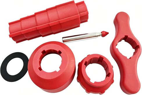 B15 Sprinkler Head Removal Tool 4-in-1, Replace Your Sprinklers Without Digging New Replacement Parts Compatible with Nozzle Disassembly Tool in Kuwait